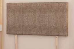 Somnior Austin Divan Bed Base with 2 Storage Drawers & Headboard Tweed Fabric in Brown - Size: Single - thumbnail 4