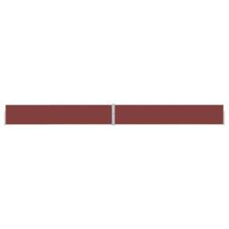 Berkfield Home Patio Retractable Side Awning 170x1200 cm Brown - thumbnail 2