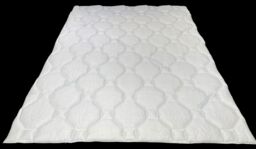 Somnior Cooling Mattress Topper Cool Soft Touch Prevents Overheating in White - Size: Double - thumbnail 5