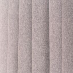 OHS Woven Texture Pair of Eyelet Curtains Ready Made Blackout in Grey - Size: 167 cm width x 183 cm drop - thumbnail 5