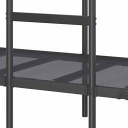 Berkfield Home Breathable Bunk Bed without Mattress Black 90x190 cm Single Steel - thumbnail 9