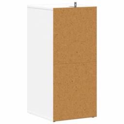 Berkfield Home Shoe Cabinet White 31.5x35x70 cm Engineered Wood - thumbnail 7