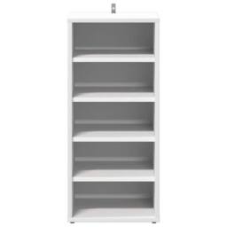Berkfield Home Shoe Cabinet White 31.5x35x70 cm Engineered Wood - thumbnail 5