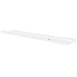 Berkfield Home Picture Frame Ledge Shelves 2 pcs White 80x9x3 cm MDF - Size: 80 x 9 x 3 cm - thumbnail 6