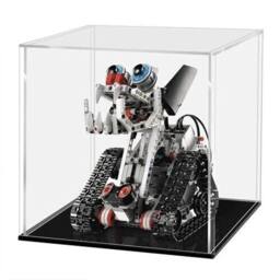 FLAVORA 30cm Cube Acrylic Display Case in Clear - Size: 500mm - thumbnail 3