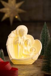 Belleek Living Nativity LED in Ivory - Size: 10 inches - thumbnail 2