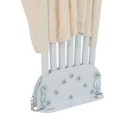 Berkfield Home Collapsible Terrace Side Awning Cream 200 cm - thumbnail 7