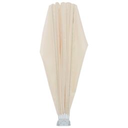 Berkfield Home Collapsible Terrace Side Awning Cream 200 cm - thumbnail 6