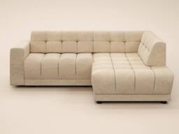 Solace+Co Asta 3 Seater Right Corner Sofa in Cream - thumbnail 4