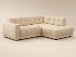 Solace+Co Asta 3 Seater Right Corner Sofa in Cream - thumbnail 3