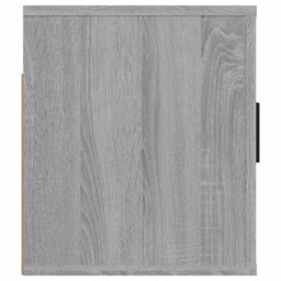 Berkfield Home Wall Mounted TV Cabinet Grey Sonoma 80x34.5x40 cm - thumbnail 7