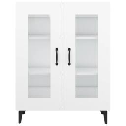 Berkfield Home Sideboard White 69.5x34x90 cm Engineered Wood - thumbnail 6