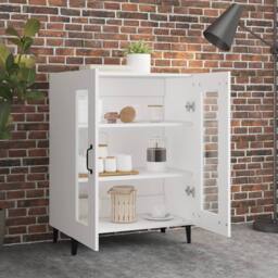 Berkfield Home Sideboard White 69.5x34x90 cm Engineered Wood - thumbnail 3