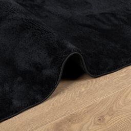 Berkfield Home Rug OVIEDO Short Pile Black 200x280 cm - Size: Medium - thumbnail 6