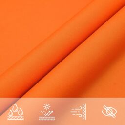 Berkfield Home Sunshade Sail Oxford Fabric Rectangular 2.5x5 m Orange - thumbnail 8