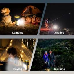 Havendro Super Bright LED Spot Light Searchlight Hand Torch in Black - thumbnail 5