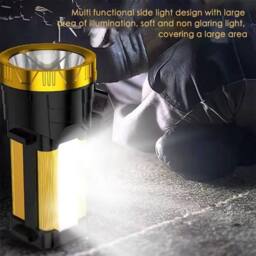 Havendro Super Bright LED Spot Light Searchlight Hand Torch in Black - thumbnail 3