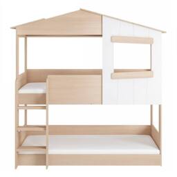 Flair Dreamland House Bunk Bed in Light Oak - Size: Single - thumbnail 3