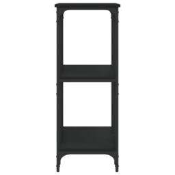 Berkfield Home Console Table Black 102x35x90 cm Engineered Wood - Size: 102 x 35 x 90 cm - thumbnail 5