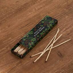 Dibor Extra Long Fireside Matches in Green - thumbnail 1