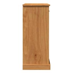 Berkfield Home Bathroom Cabinet Honey brown 68 x 34 x 80 cm Solid pine wood - thumbnail 7