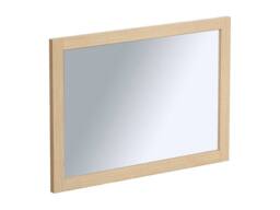 Vente-unique Bathroom Unit With Double Stone Countertop Basin & Mirror - Oak in Light Oak - thumbnail 6