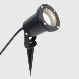 ValueLights Berwick IP65 Set of 4 Silver Outdoor Light with 5w Bulbs - thumbnail 3
