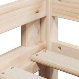 Berkfield Home Bunk Bed without Mattress 80x200 cm Solid Wood Pine in Light Tan - thumbnail 9