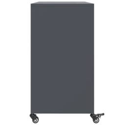 Berkfield Home Sideboard Anthracite 100.5x39x72 cm Steel in Dark Grey - thumbnail 7