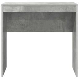Berkfield Home Writing Desk Concrete grey Particle board, Concrete grey finish - thumbnail 5
