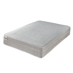 Somnior Pocket Spring Mattress, High Density Modified Polyether Memory Foam Mattress, Build in Mattress Topper in White - Size: King - thumbnail 2