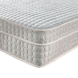 Somnior Pocket Spring Mattress, High Density Modified Polyether Memory Foam Mattress, Build in Mattress Topper in White - Size: King - thumbnail 1