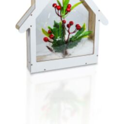 Xmas Haus Festive Light Up LED Window in White - thumbnail 5