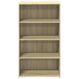 Berkfield Home Highboard Sonoma Oak 70x41x124 cm Engineered Wood in Brown - Size: 70 x 41 x 124 cm - thumbnail 4