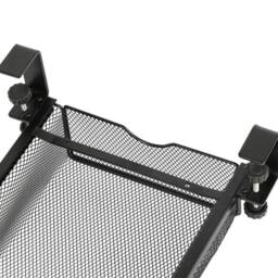 Havendro Metal Storage Organiser Drawer Pull out Stackable Clothes Basket in Black - thumbnail 4