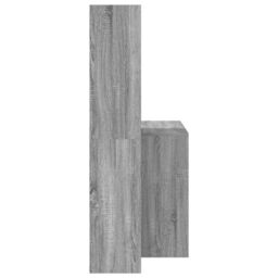 Berkfield Home with Shelf with Storage Grey sonoma Engineered wood - thumbnail 5