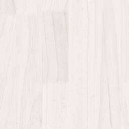 Berkfield Home Book Cabinet/Room Divider White 104x33.5x110 cm Solid Pinewood - thumbnail 7