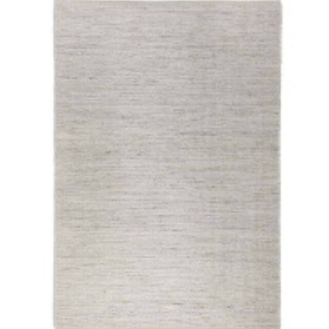 THE RUGS Handloom Jute Rug Dhaka Natural Jute Wool Cotton Woven Rug in White - Size: 160 cm x 230 cm - image 1
