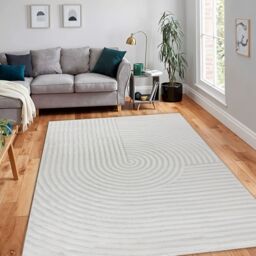 RugsX Balance Rug in Yellow - Size: 160 cm x 220 cm - thumbnail 5