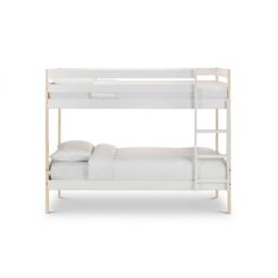 Ashfield Classic 2 Tone Design Bunk Bed in White - Size: Single - thumbnail 2