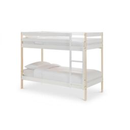 Ashfield Classic 2 Tone Design Bunk Bed in White - Size: Single - thumbnail 3