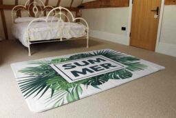 Benjamin Tate Design Botanical Summer Rug in Natural - Size: Large - thumbnail 3