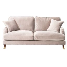 Artemis Home Mackenzie 3 Seat Sofa in Silver - thumbnail 2