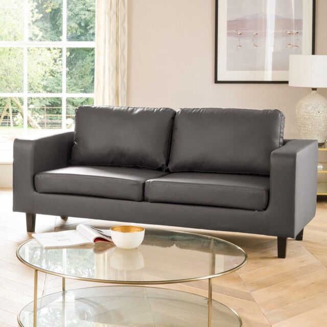Artemis Home Monmouth 3 Seat Sofa in Grey - image 1