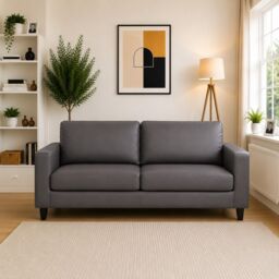 Artemis Home Monmouth 3 Seat Sofa in Grey - thumbnail 2