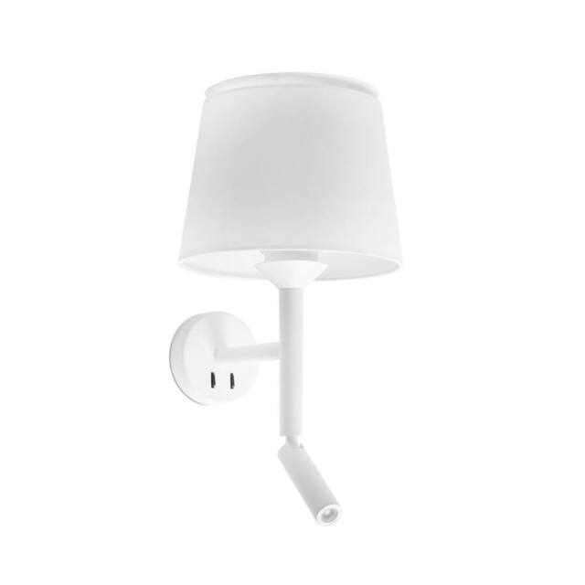 Netlighting Savoy Reading Light Wall Light White E27