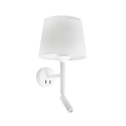 Netlighting Savoy Reading Light Wall Light White E27