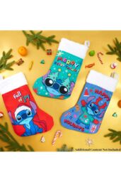 Disney Stitch Christmas Stockings Pack Of 3 - thumbnail 4