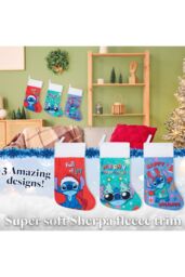 Disney Stitch Christmas Stockings Pack Of 3 - thumbnail 6