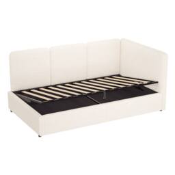 Matteo Upholstered Single Ottoman Daybed Mattress not included in Beige - thumbnail 6